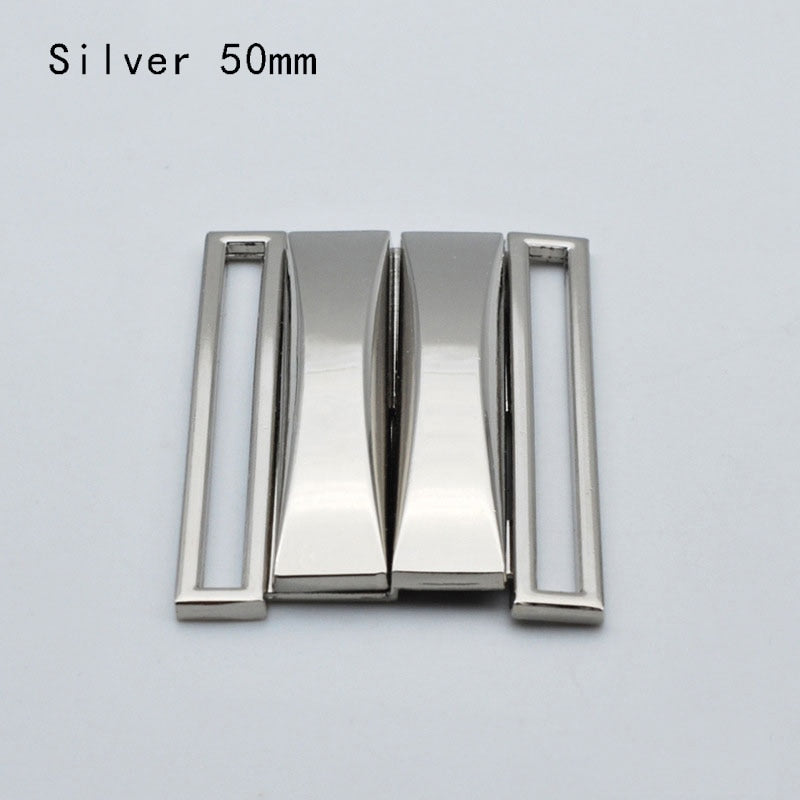 1Pcs Belt Buckle Metal Fasten Buckle Button For Women Replacement Belt Part Diy Belt Buckles Down Jacket Overcoat Decoration