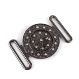 2/5Pcs Metal Belt Buckles 40mm Coat Button Waistband Snap Hook Clothes Jacket Decorative Clasp DIY Hardware Sewing Accessories