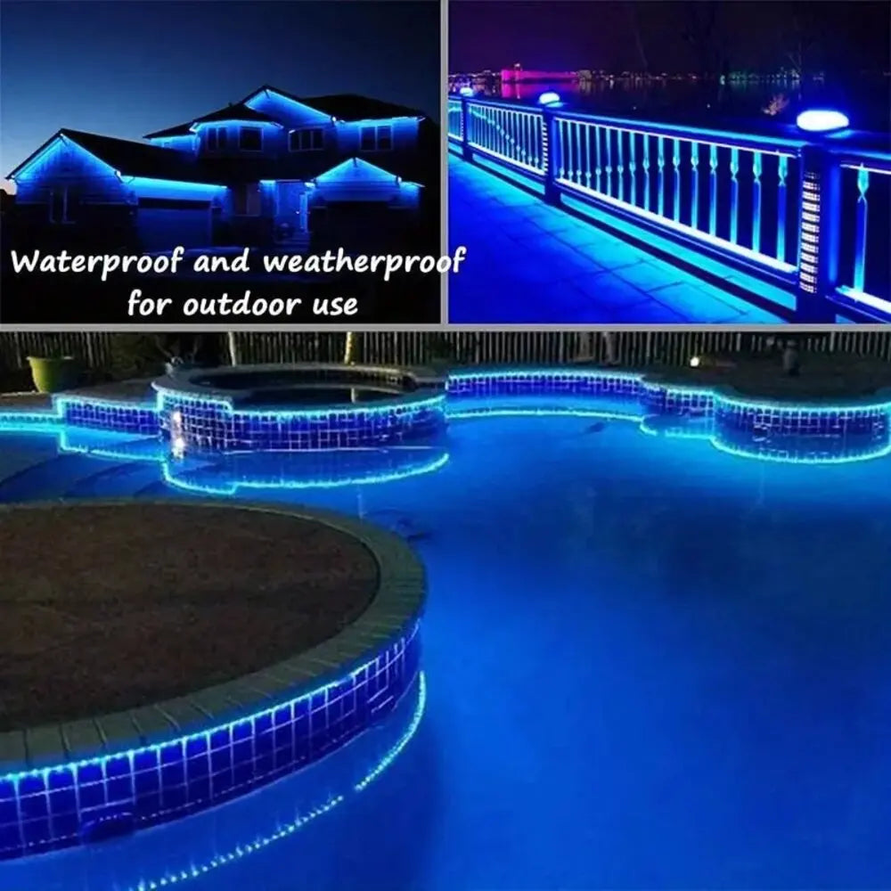 Guirlande Solaire LED Étanche 7 à 22 m – Jardin & Noël