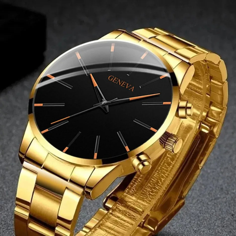 Montre Quartz Élégante Homme - Business Cadeau