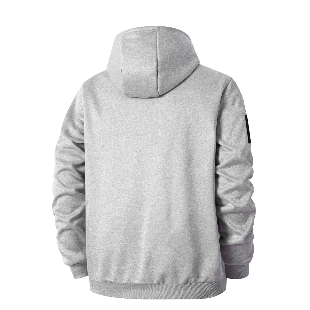 Veste polaire d’hiver pour homme – Capuche et fermeture zippée