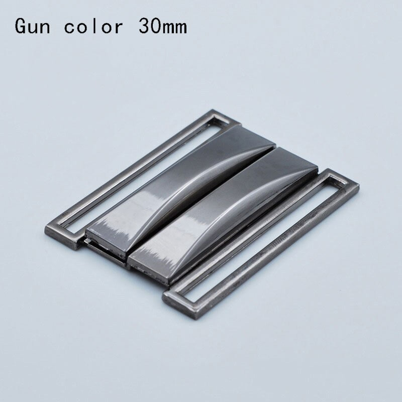 1Pcs Belt Buckle Metal Fasten Buckle Button For Women Replacement Belt Part Diy Belt Buckles Down Jacket Overcoat Decoration
