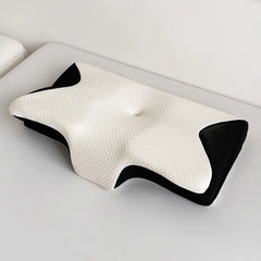 Oreiller papillon en mousse à mémoire de forme, 1 pièce, soutien du cou respirant, oreiller Cervical pour soulager le sommeil, oreiller de lit orthopédique
