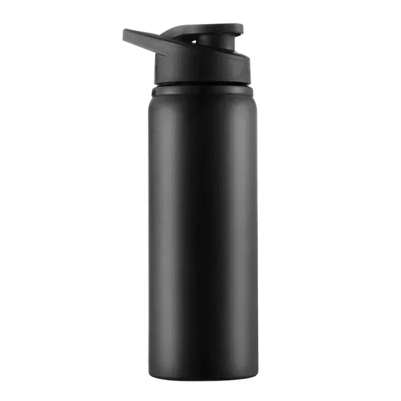 1-15 pièces Portable en acier inoxydable vélo bouteille d'eau droite boire en plein air sport voyage bouilloire bouteille d'eau en métal
