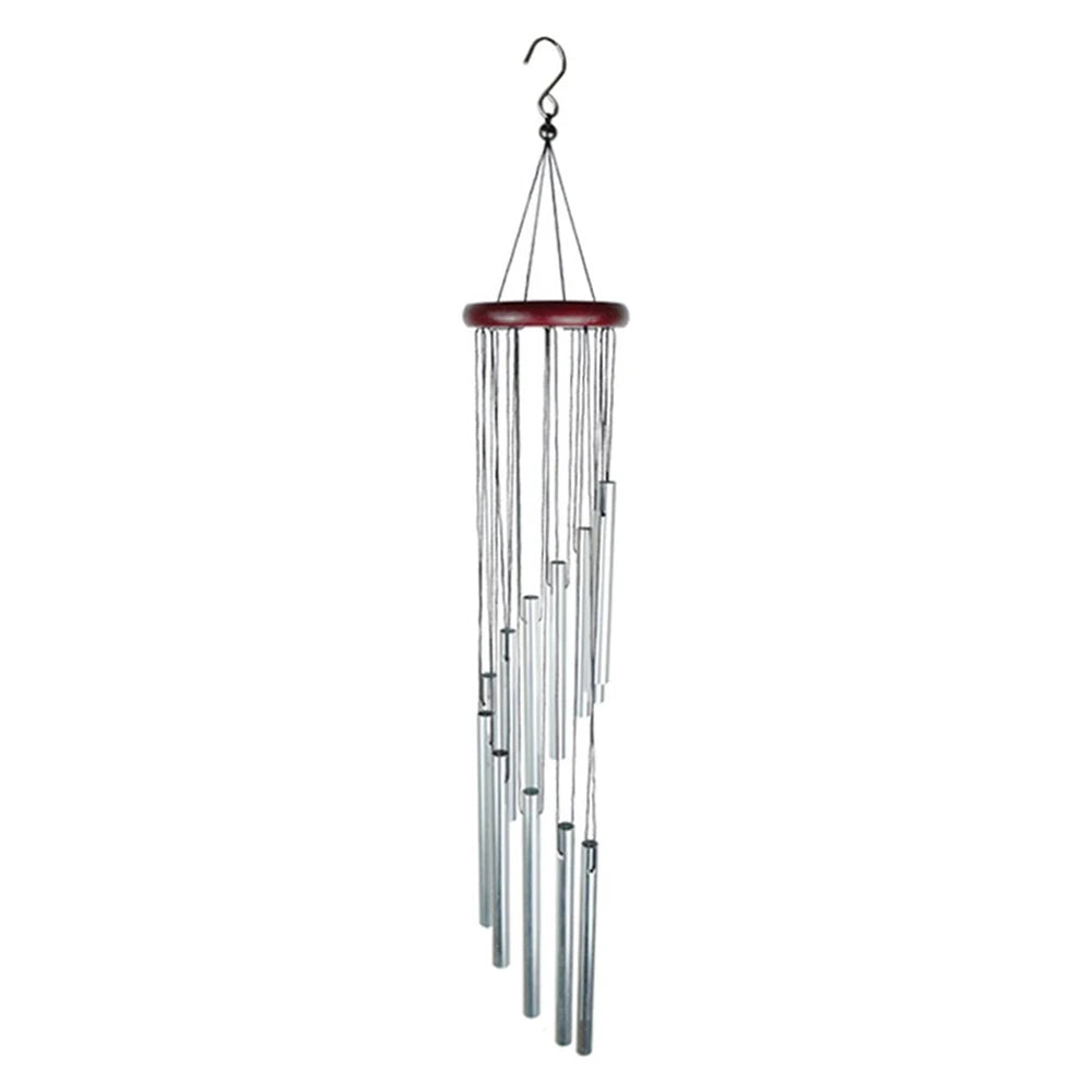 Carillon Cloches Aluminium Doré - Décoration Extérieur Maison