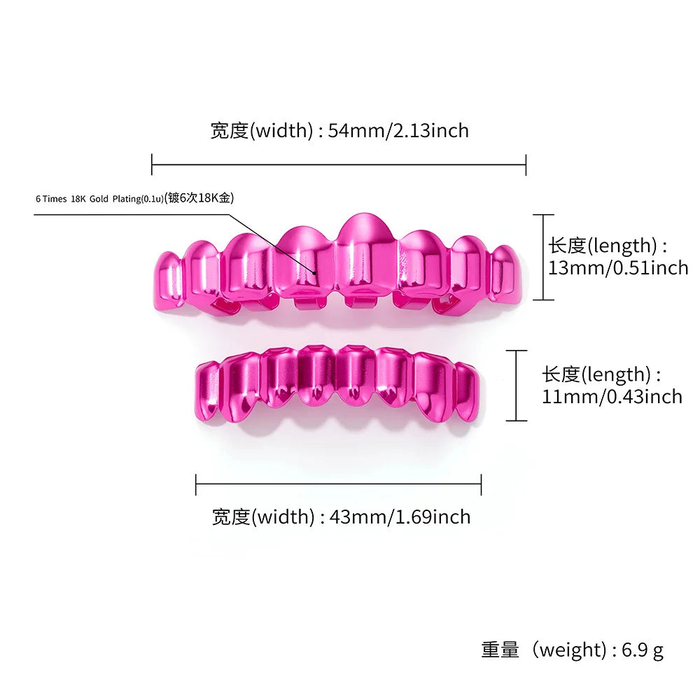 Grillz Dents Hip Hop RACHELZ - Bijoux Halloween Cosplay