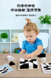 Montessori Geometric Shape Puzzles Building Blocks Wooden 3D Jigsaw Puzzle Kids Educational Logical Thinking Training Game Gifts