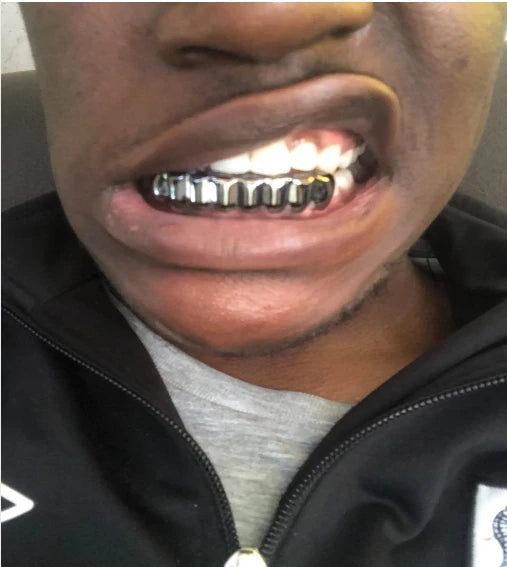 Grillz Dents Hip Hop RACHELZ - Bijoux Halloween Cosplay