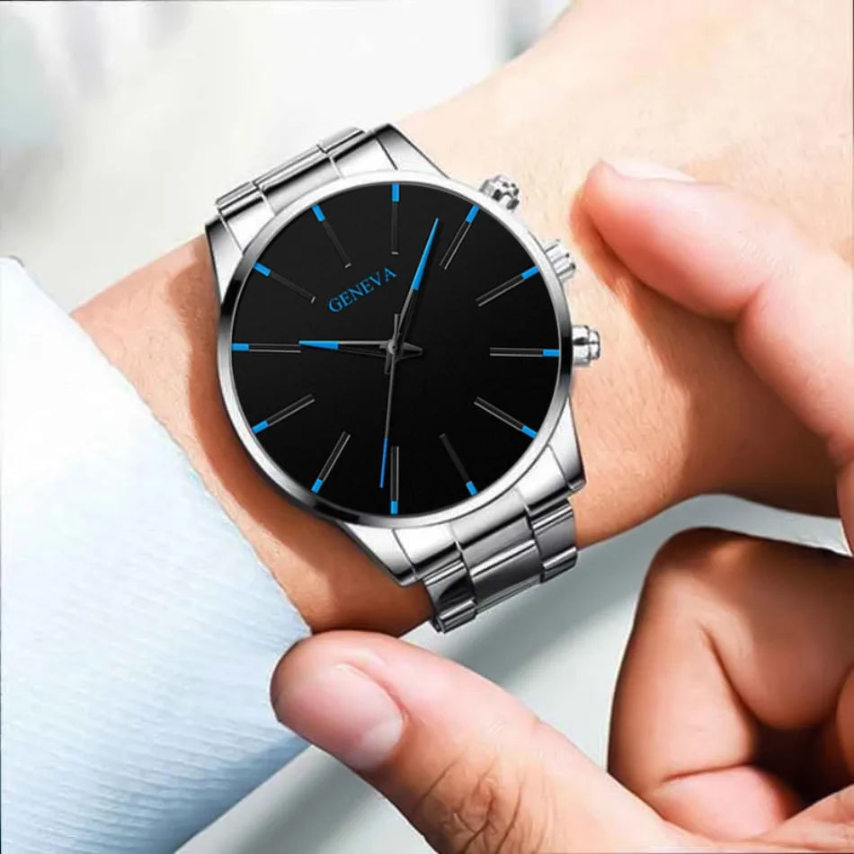 Montre Quartz Élégante Homme - Business Cadeau