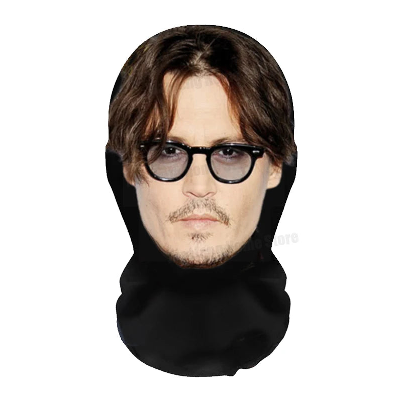 Masque Halloween Réaliste Célébrité - Cosplay Jeu de Rôle