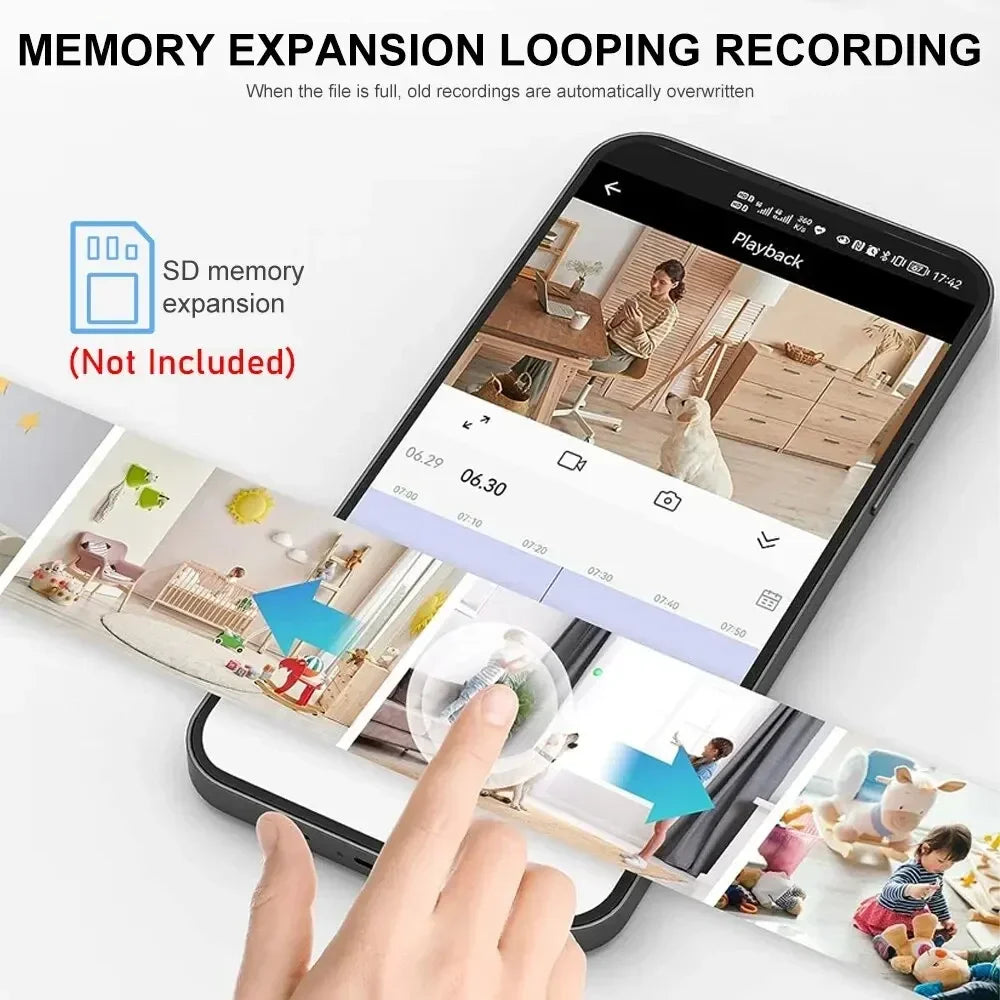 Mini Caméra Surveillance WiFi OnePlus A9 - Full HD 1080p