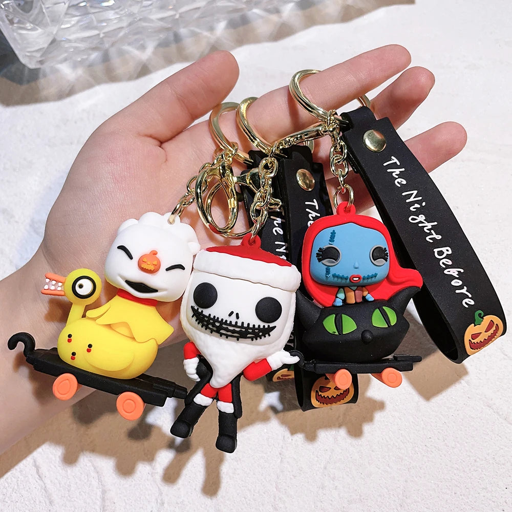 Porte-clés Jack Skellington - Bijoux Halloween Sac