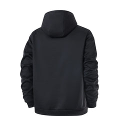 Veste polaire d’hiver pour homme – Capuche et fermeture zippée