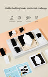 Montessori Geometric Shape Puzzles Building Blocks Wooden 3D Jigsaw Puzzle Kids Educational Logical Thinking Training Game Gifts