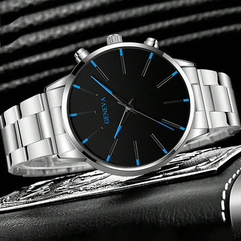 Montre Quartz Élégante Homme - Business Cadeau