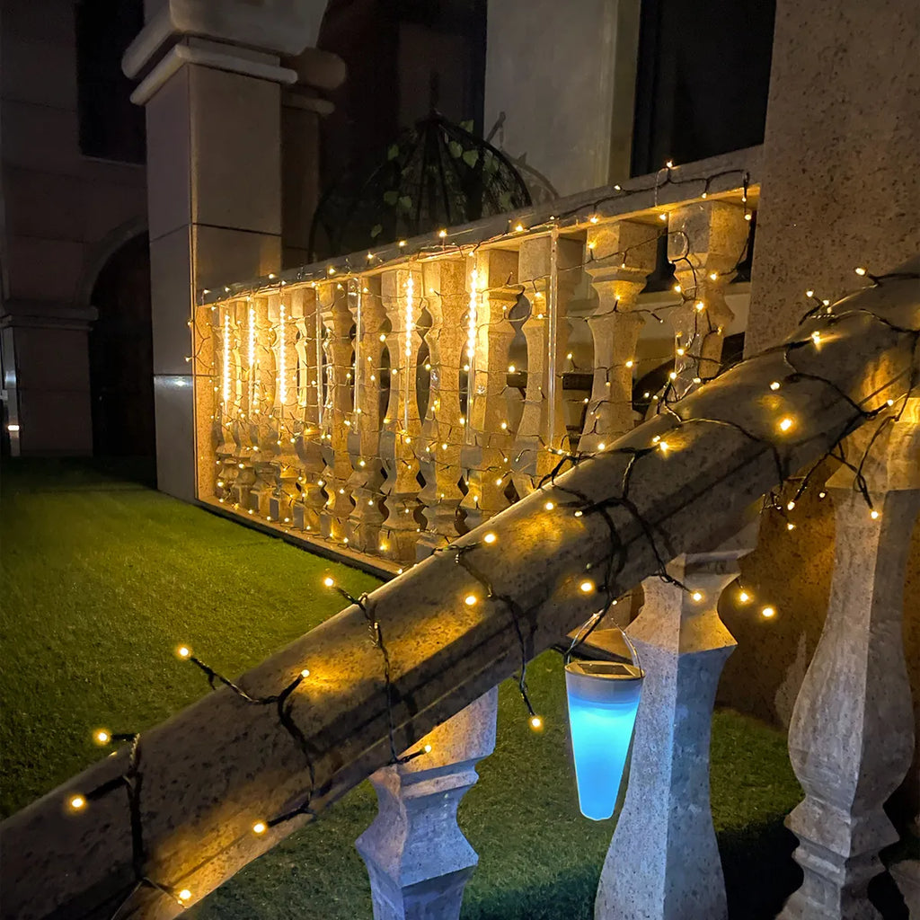 Guirlande LED 50m/100m 24V - Extérieur Jardin Étanche Noël