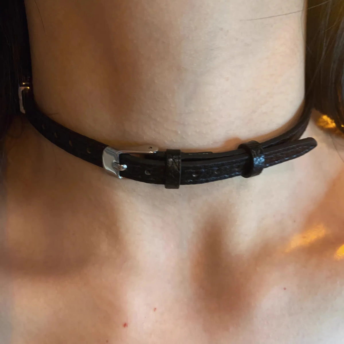 Y2K – collier ras du cou gothique en cuir pour femmes et hommes, chaîne tendance, Vintage, Halloween, bijoux, accessoires, cadeaux