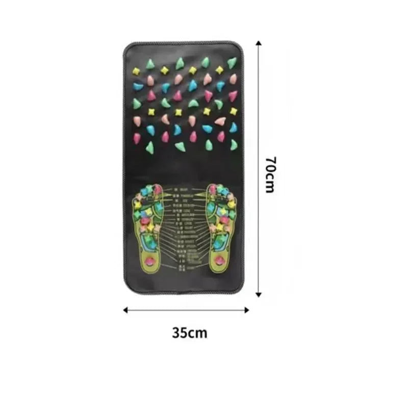 Tapis d'Acupression Pieds et Jambes - Coussin Massage Relaxant