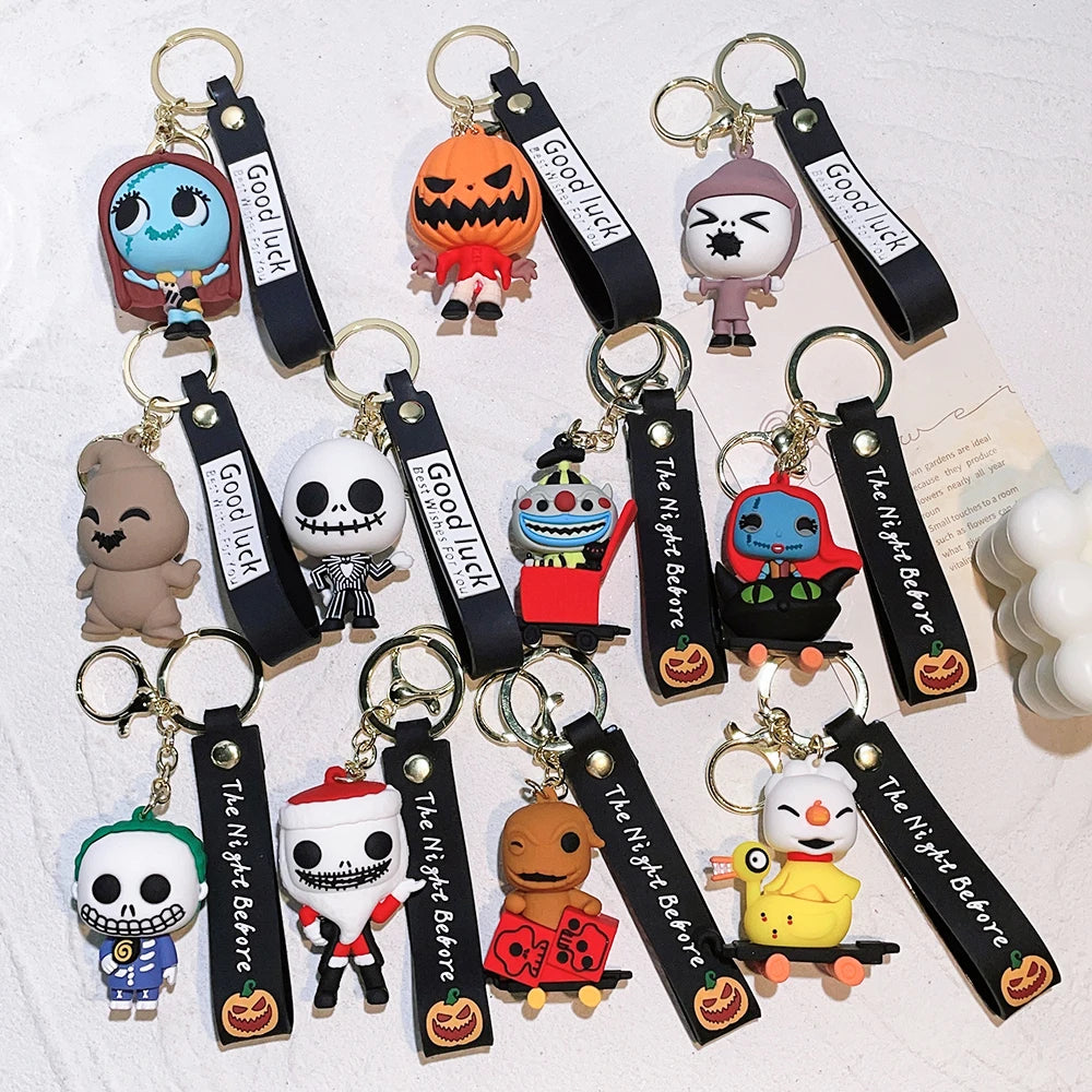 Porte-clés Jack Skellington - Bijoux Halloween Sac