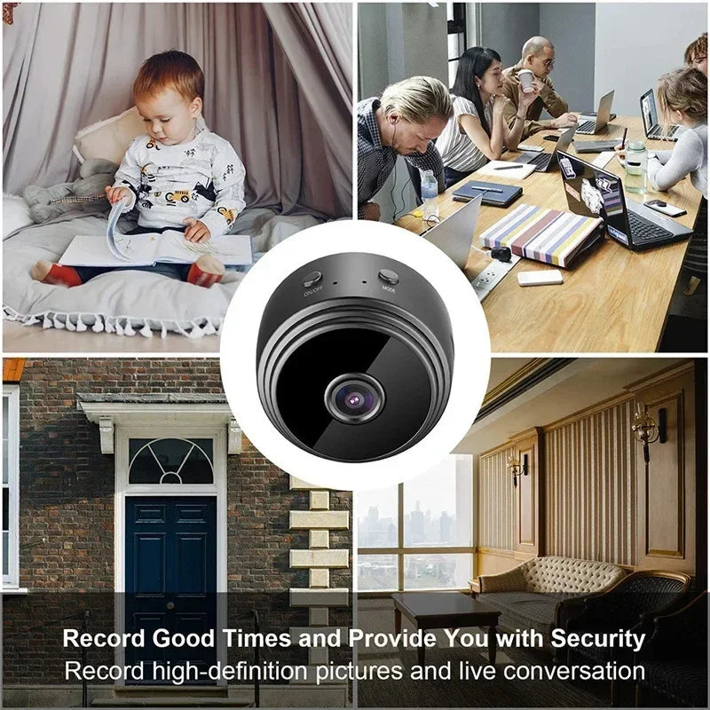 Mini Caméra Surveillance WiFi OnePlus A9 - Full HD 1080p