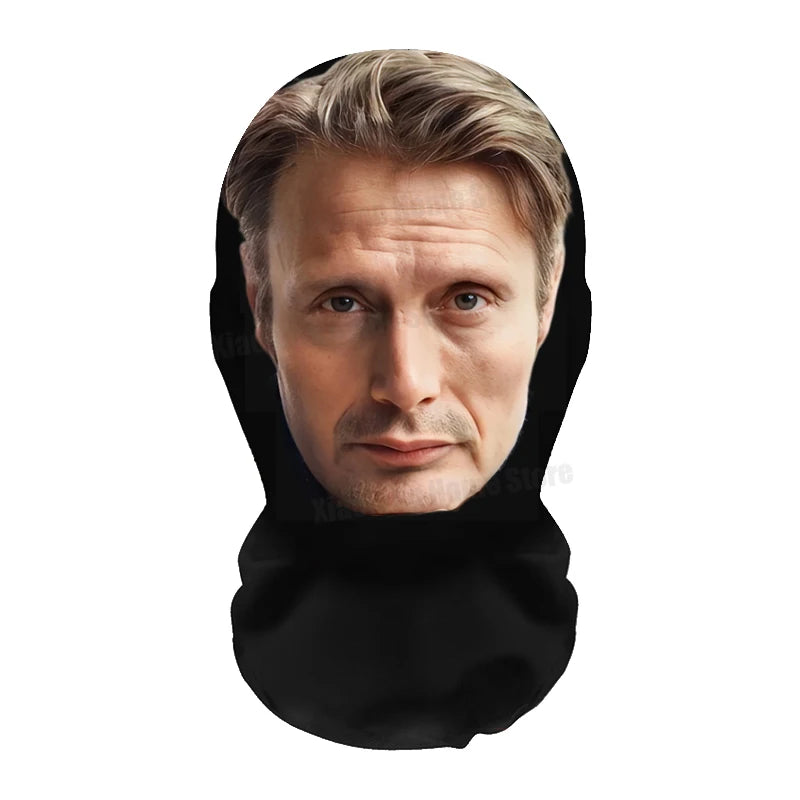 Masque Halloween Réaliste Célébrité - Cosplay Jeu de Rôle