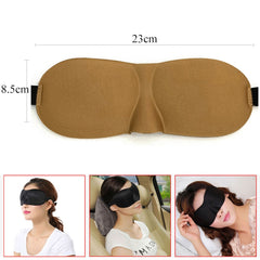 Tcare Fashion 3D Sleeping Eye Mask, Travel Sleep Eye Shade Cover Nap Eye Patch Blindfolds Blinders Create Total Darkness Unisex