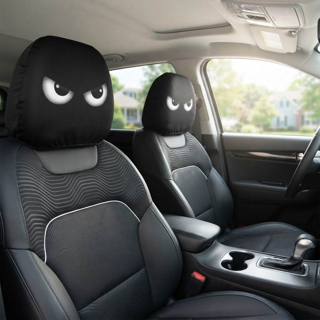 Un design ludique et captivant qui apporte une touche d'originalité à l'intérieur de votre voiture pour Halloween, Noël et autres occasions festives.