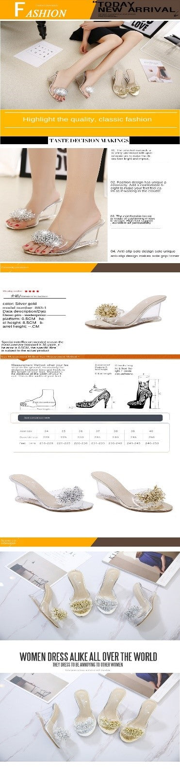 LTARTA – escarpins transparents en cristal et strass pour femmes, Sexy, nouvelle collection été 2020