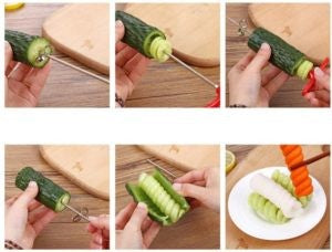 Couteau Spirale Pour Légumes : Le Plaisir de Cuisiner