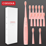 Dentists Recommend Professional Sonic Electric Toothbrush 5 Modes Protect Gums Rechargeable Waterproof Toothbrush Box as Gift