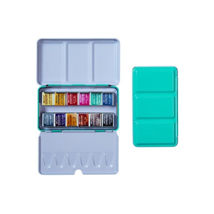 Set aquarelle professionnelle Superior Artist 12 à 48 couleurs – Boîte métal