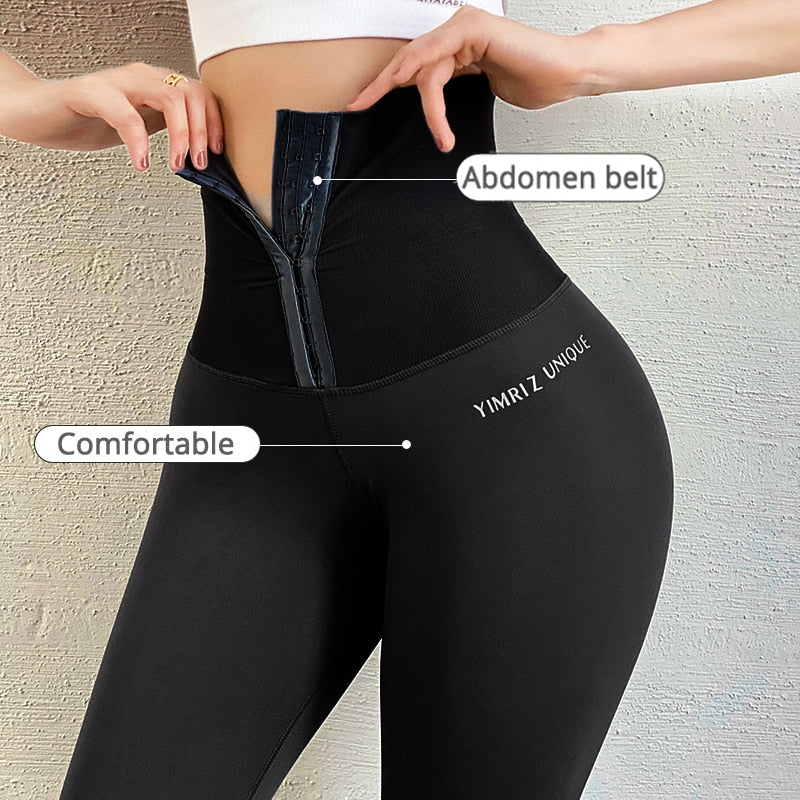 Legging yoga taille haute gainant – Sport, fitness et running femme