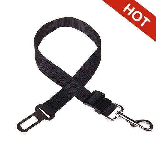 Ceinture de sécurité réglable pour chien en voiture – Laisse harnais