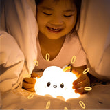 Baby Night Light with Touch Sensor Soft LED Wall Nursery Lamp LED Cloud Nightlight for Kids Children Birthday Gift Room Decor