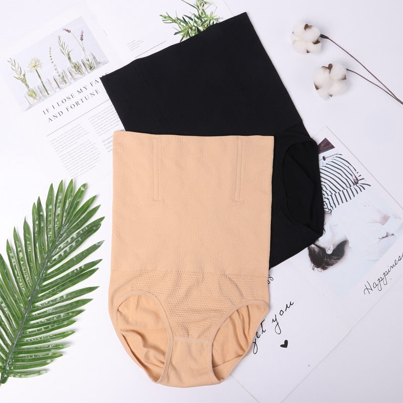 Culotte gainante taille haute respirante – Ventre plat et fesses relevées