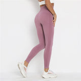 2020 Women New Gym Sports Leggings Women High Waist Push Up Elastics Yuga Pants Fitness Jogging Workout Running Leggins wear