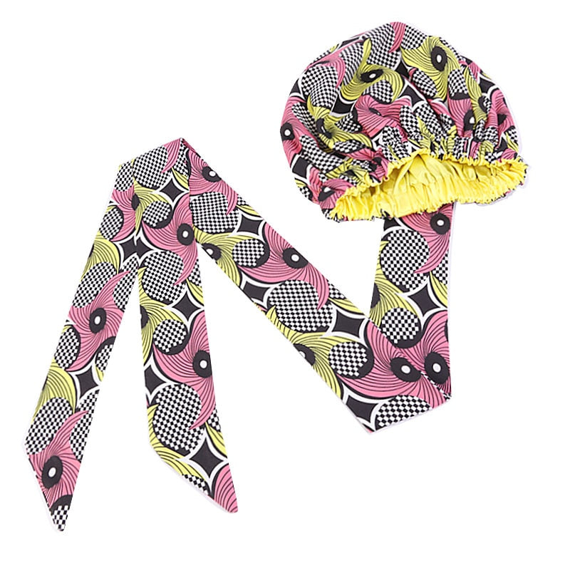 Turban Africain Nigérian Foulard - Cheveux Femme 2