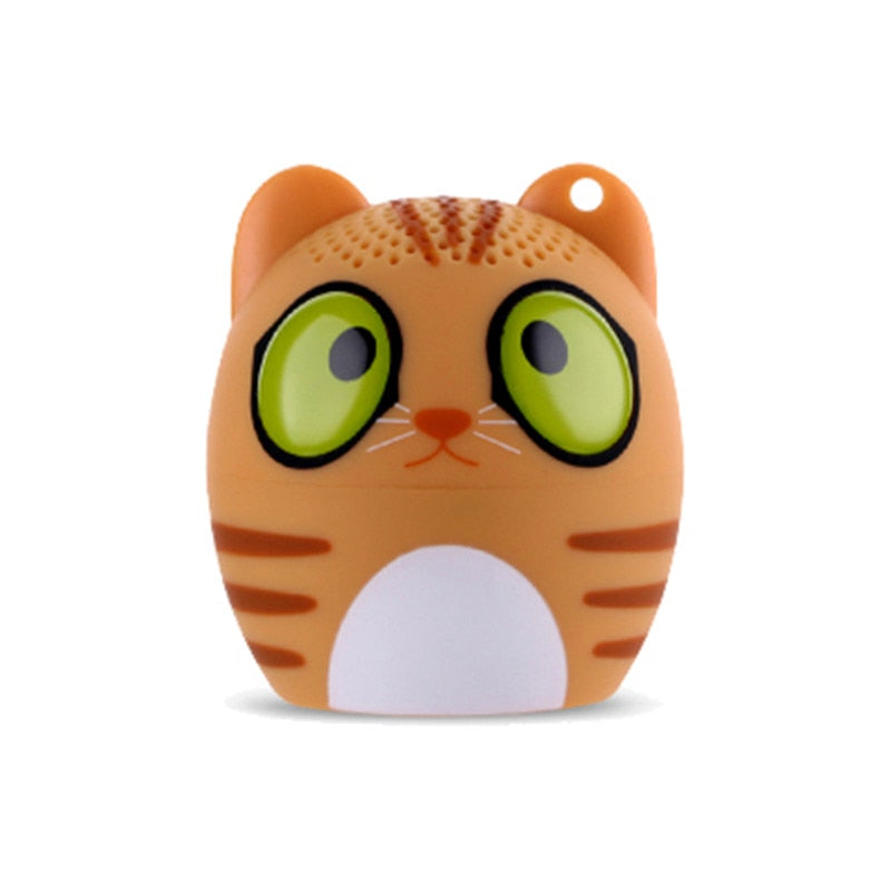 Mini Enceinte Bluetooth Portable Animaux - Stéréo Smartphone