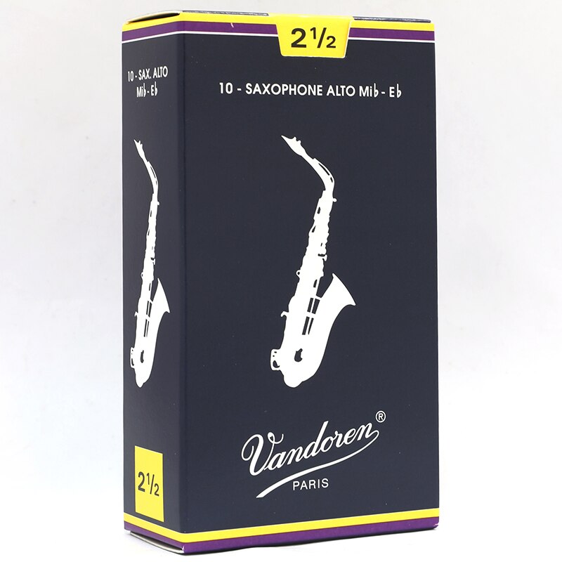 Anches saxophone alto Mib Vandoren Classical Blue Box – Boîte classique