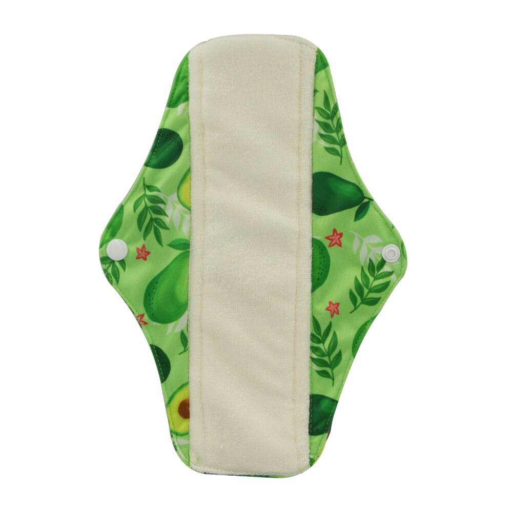 Protège-slip lavable Ohbabyka charbon de bambou – Serviette réutilisable
