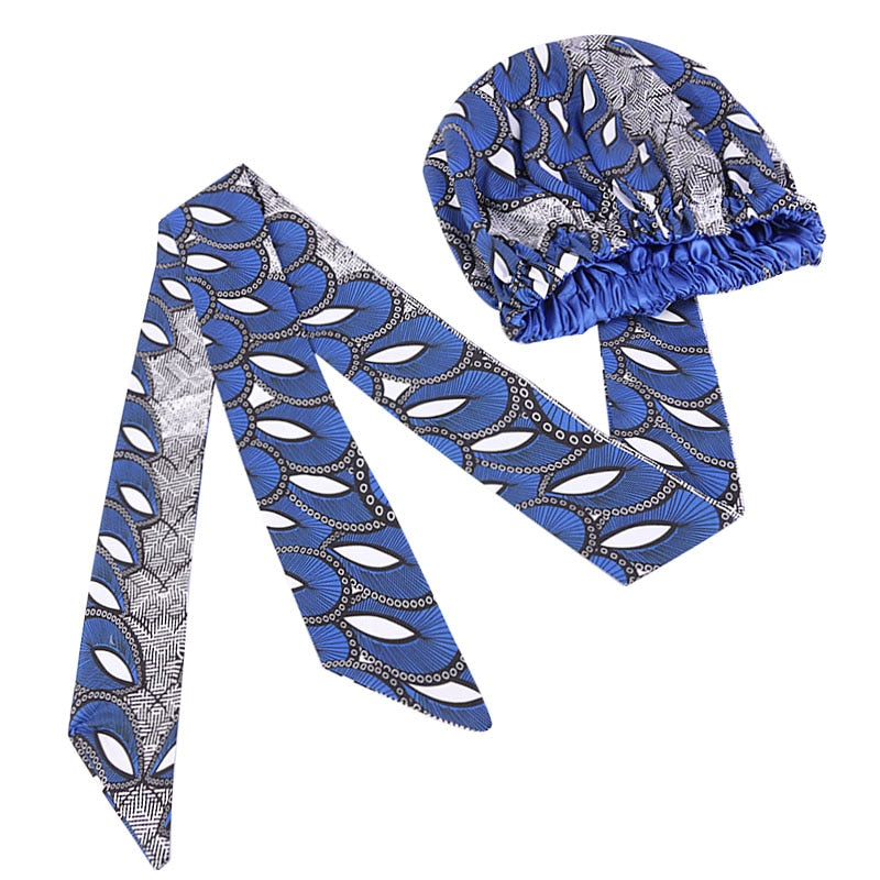 Turban Africain Nigérian Foulard - Cheveux Femme 2