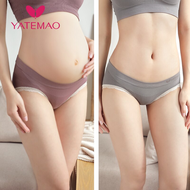 Culotte de grossesse Yatemao taille haute – Maintien abdominal renforcé