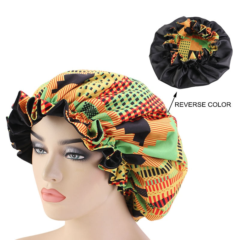 Turban Africain Nigérian Foulard - Cheveux Femme 2