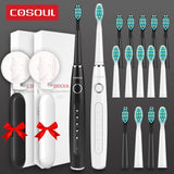 Dentists Recommend Professional Sonic Electric Toothbrush 5 Modes Protect Gums Rechargeable Waterproof Toothbrush Box as Gift