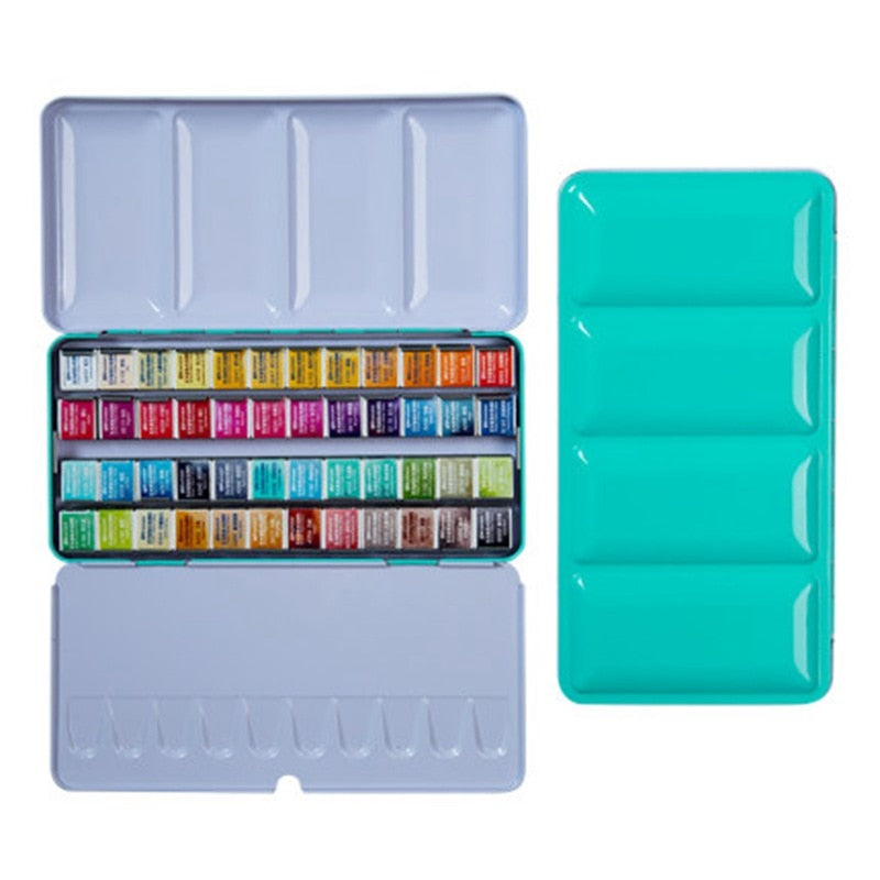 Set aquarelle professionnelle Superior Artist 12 à 48 couleurs – Boîte métal