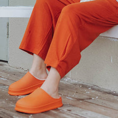 Chaussons d'hiver imperméables en mousse à mémoire antidérapants femme