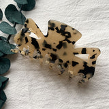 High Quality Geometric Acetate Hair Claws Large Square Hair Crabs Clip Leopard Grain Hair Clamps For Women Hair Accessories