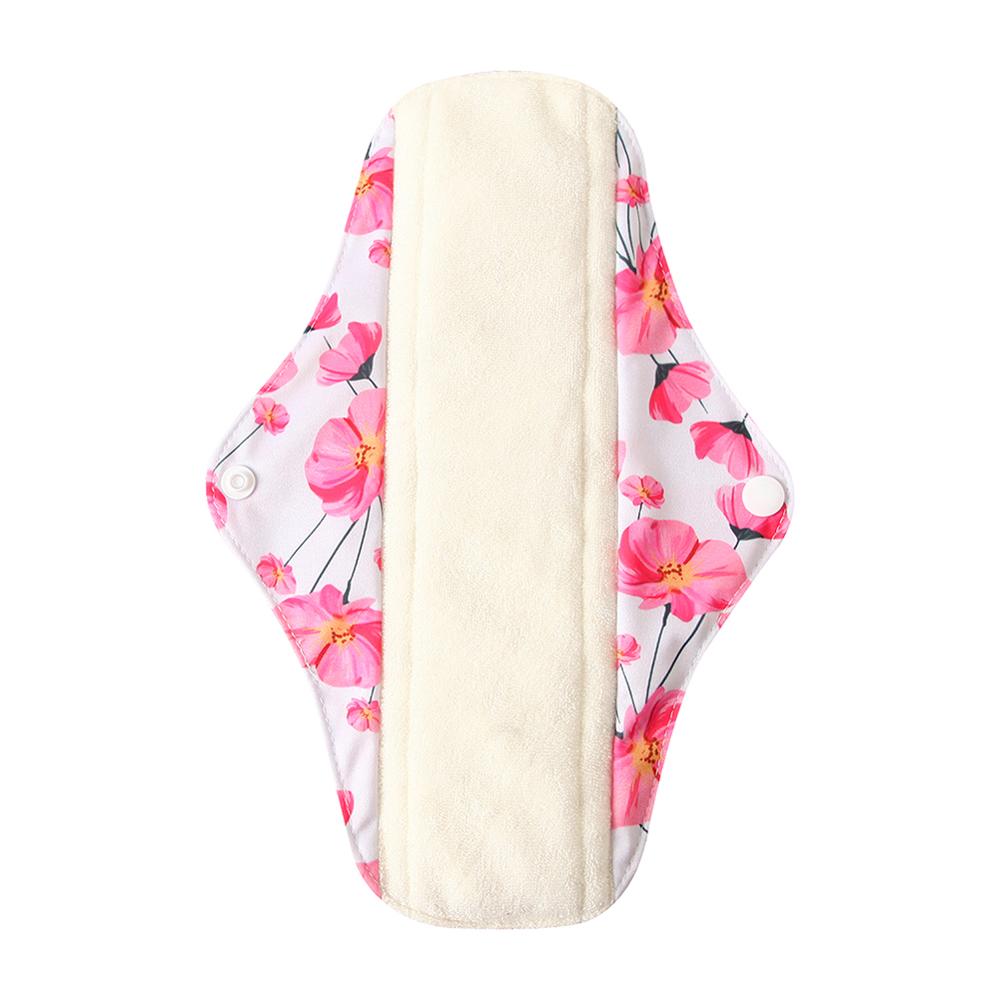 Protège-slip lavable Ohbabyka charbon de bambou – Serviette réutilisable