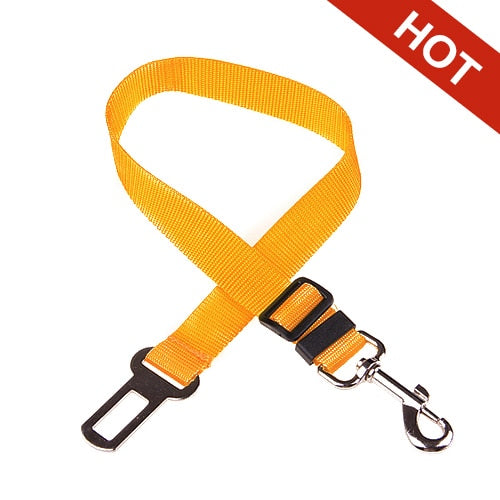 Ceinture de sécurité réglable pour chien en voiture – Laisse harnais