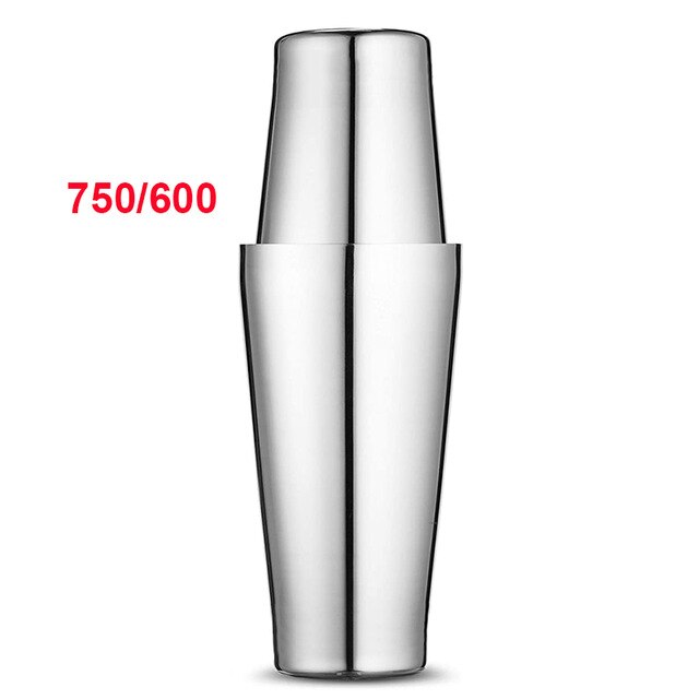 Shaker à cocktail Upors inox 550/750 ml avec mudler, jigger et cuillère
